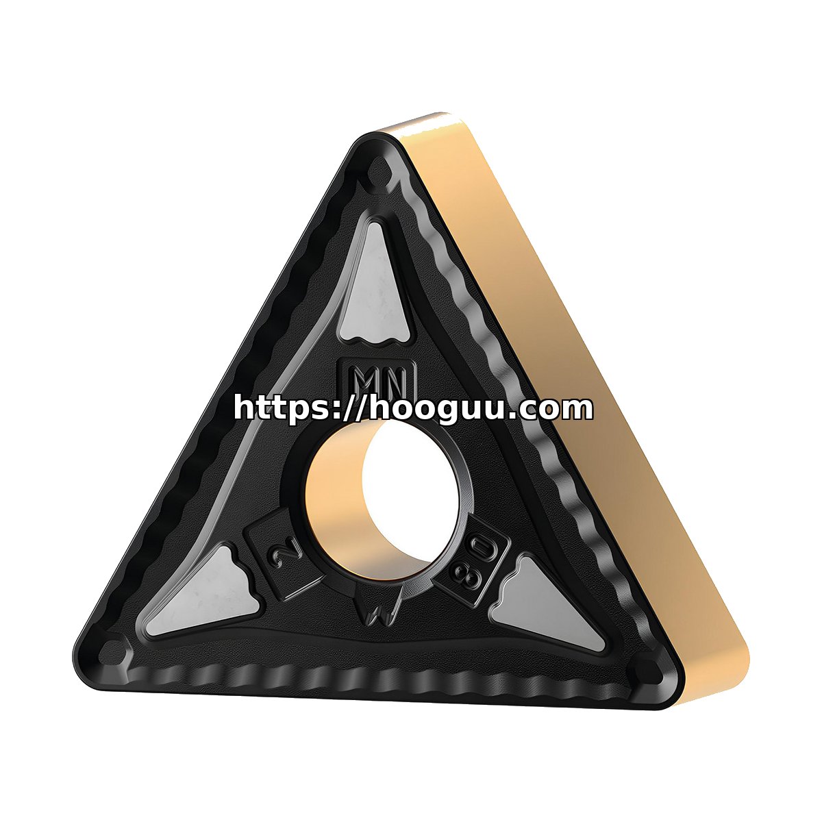 Original Kennametal TNMG432MN Carbide Turning Insert - Triangle | Steel, Stainless Steel KCP25C TNMG432MN KCP25C