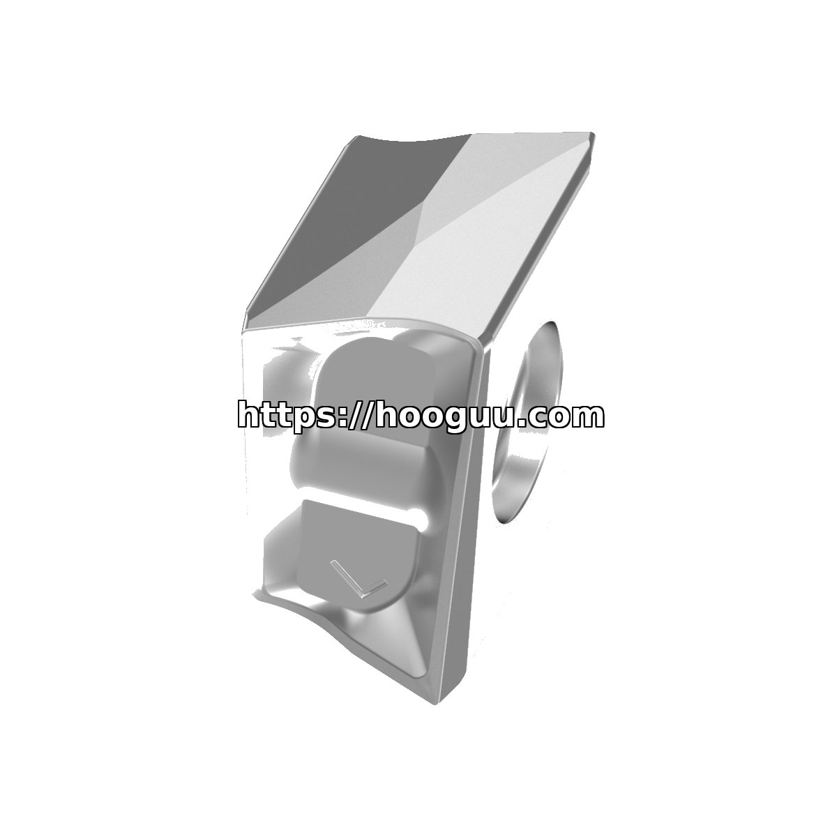 Original Mitsubishi LOGU1207240PNFR-L Carbide Milling Insert - Rectangle | Steel & More TF15 LOGU1207240PNFR-L TF15