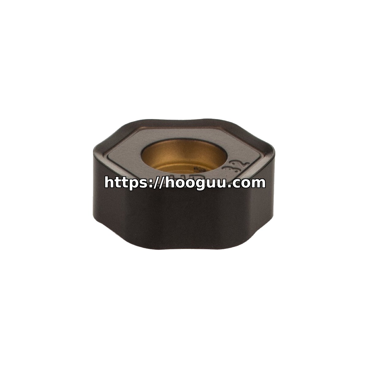 Original Kennametal HNPJ060432ANSNHD Carbide Milling Insert - Hexagonal | Cast Iron, Non-ferrous KCPM20 HNPJ060432ANSNHD KCPM20