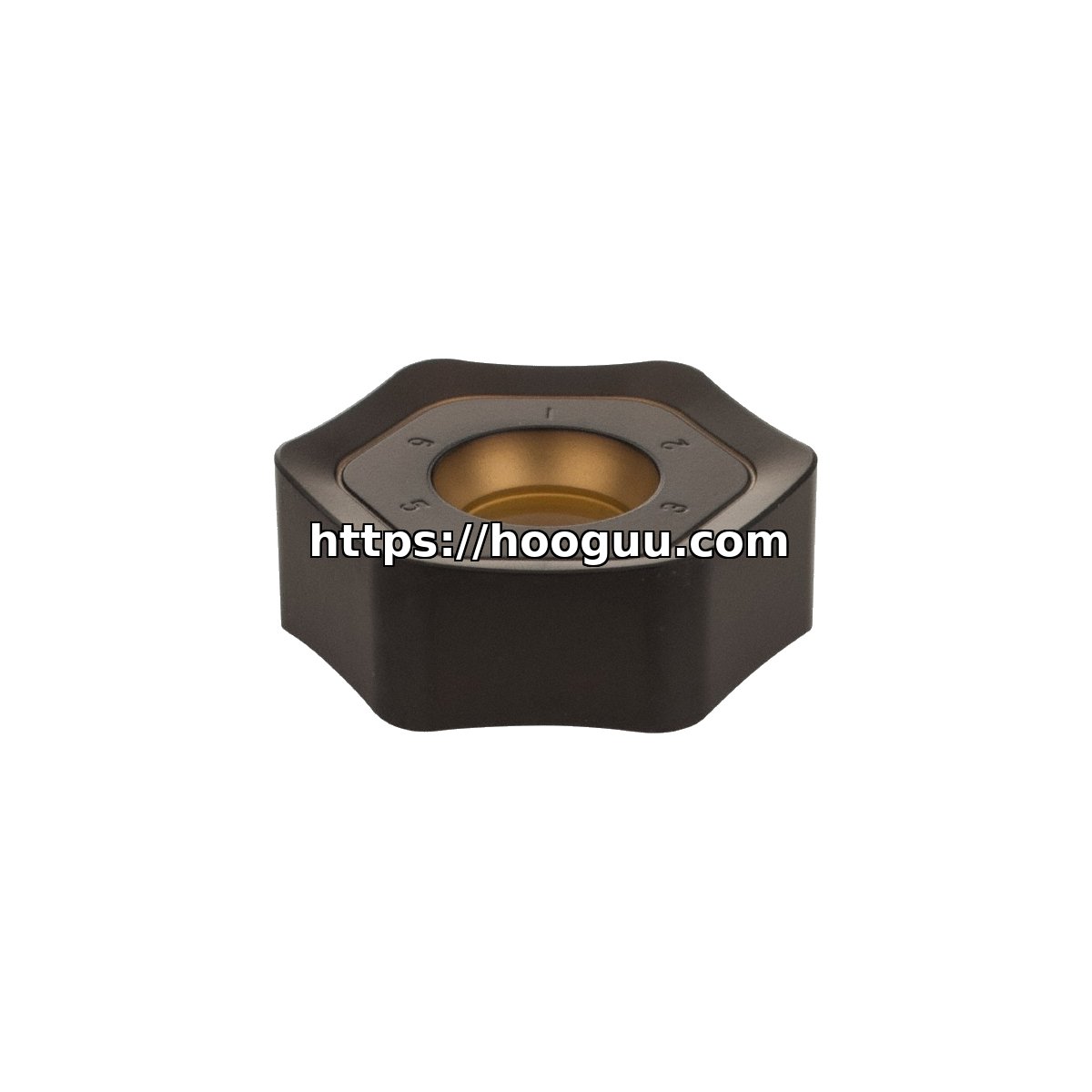 Original Kennametal HNPJ759ANSNHD Carbide Milling Insert - Hexagonal HNPJ130735ANSNHD KCPK30
