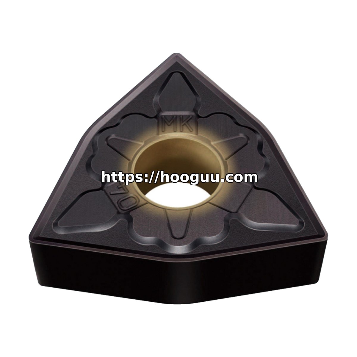 Original Mitsubishi WNMG432MK MC5015 Carbide Turning Insert - Trigon 80° | Cast Iron