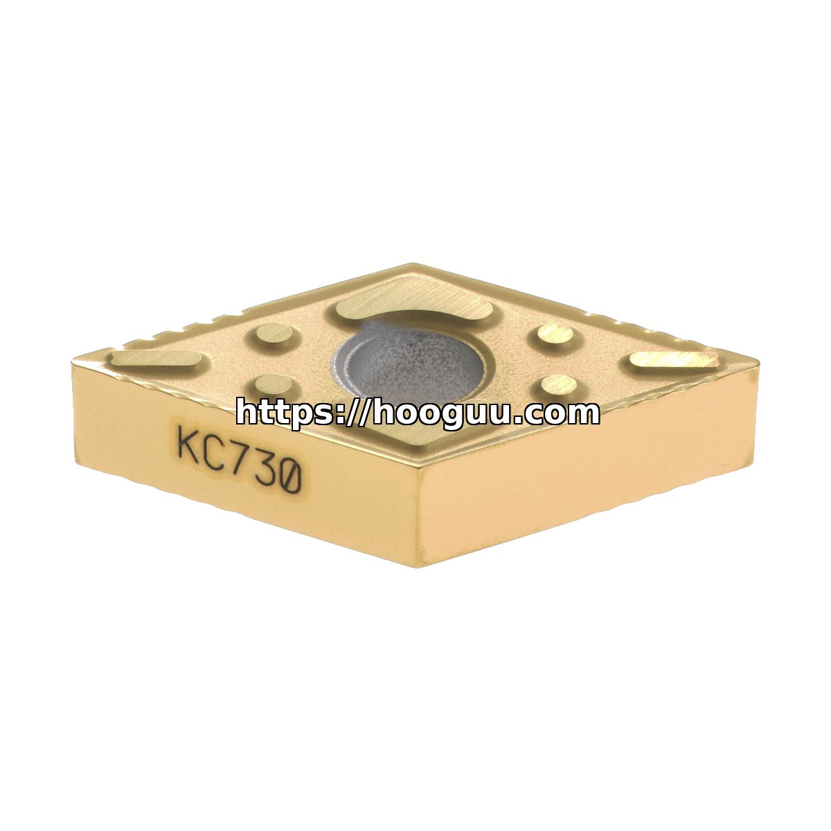 Original Kennametal KC730 KC730 Carbide Turning Insert | Steel, Stainless Steel DNMG431P DNMG431P KC730