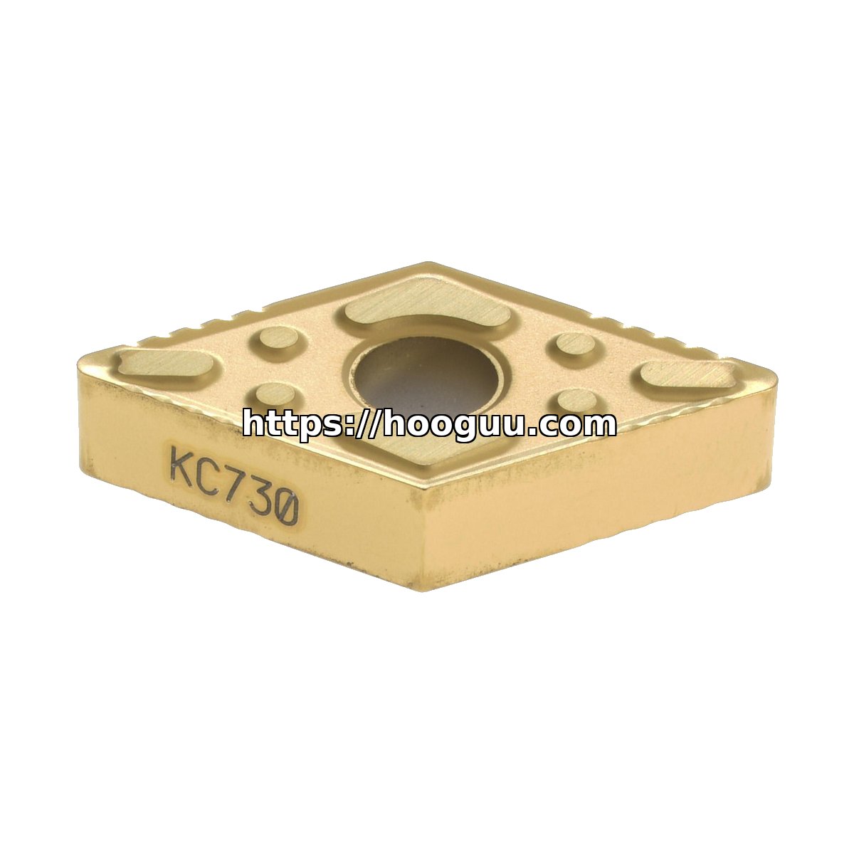 Original Kennametal KC730 KC730 Carbide Turning Insert | Steel, Stainless Steel DNMG432P DNMG432P KC730