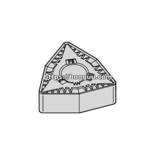 Original Kennametal WNGG432FS Carbide Turning Insert - Trigon 80° KCU10B WNGG432FS KCU10B