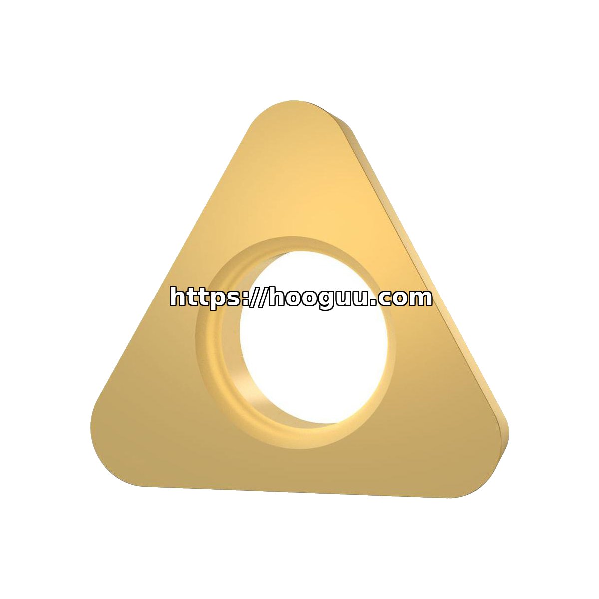 Original Kennametal TDHB12807501 KCU25 Carbide Turning Insert - Triangle | Steel KCU25B TDHB12807501 KCU25B