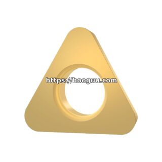 Original Kennametal TDHB1280751 KCU25 Carbide Turning Insert - Triangle | Steel KCU25B TDHB1280751 KCU25B