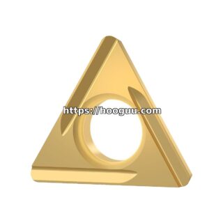 Original Kennametal TDHH12807505L KCU25 Carbide Turning Insert - Triangle | Steel KCU25B TDHH12807505L KCU25B