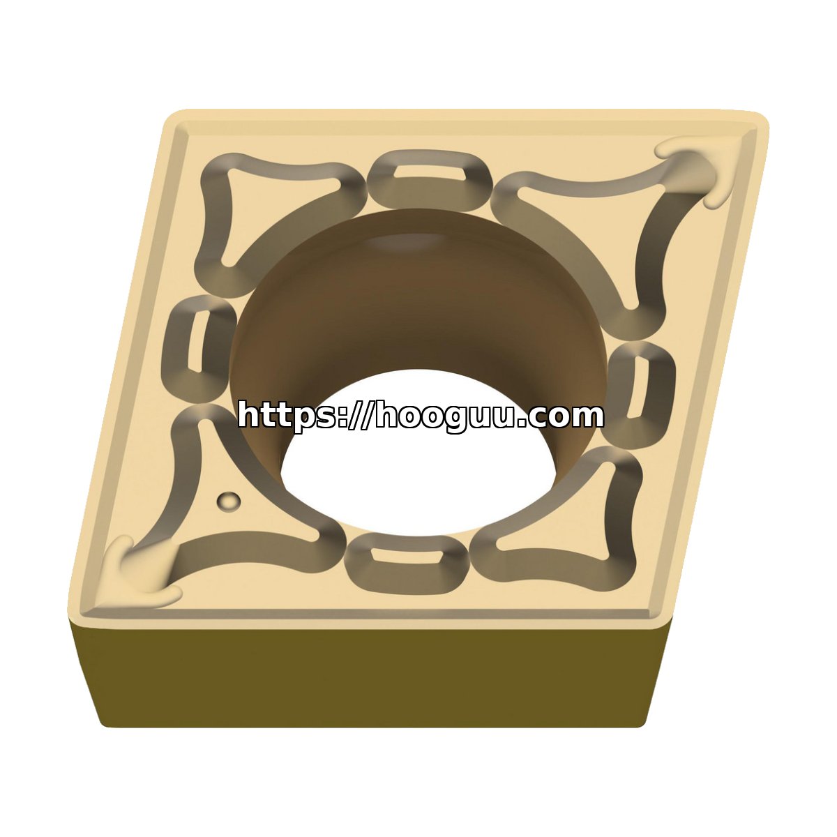 Original Mitsubishi CCMT32.51MW Carbide Turning Insert - Diamond 80° | Steel