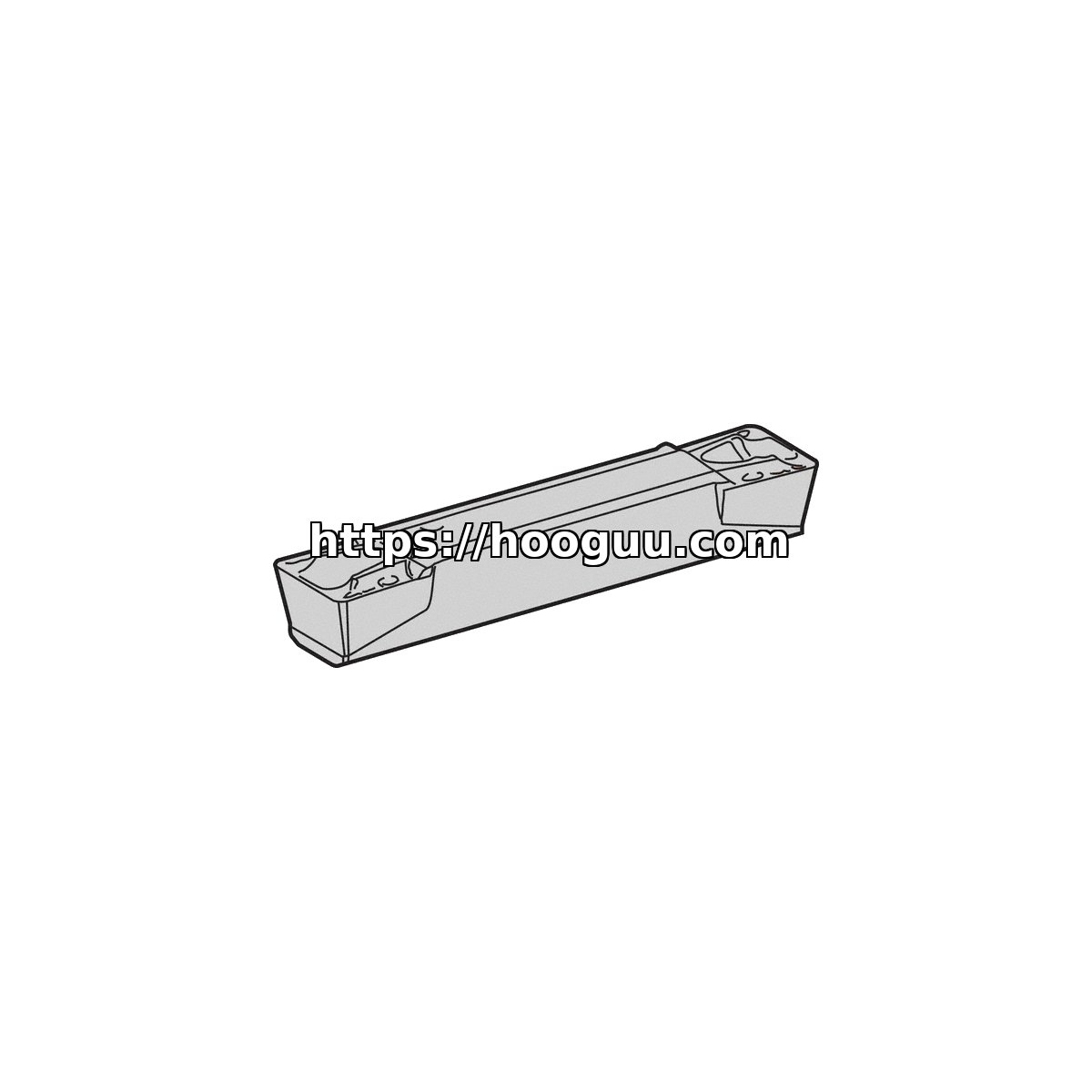 Original Kennametal A4G187I04P1GUP KCU25 Carbide Grooving/Parting Insert - Parallelogram 85° | Cast Iron & More