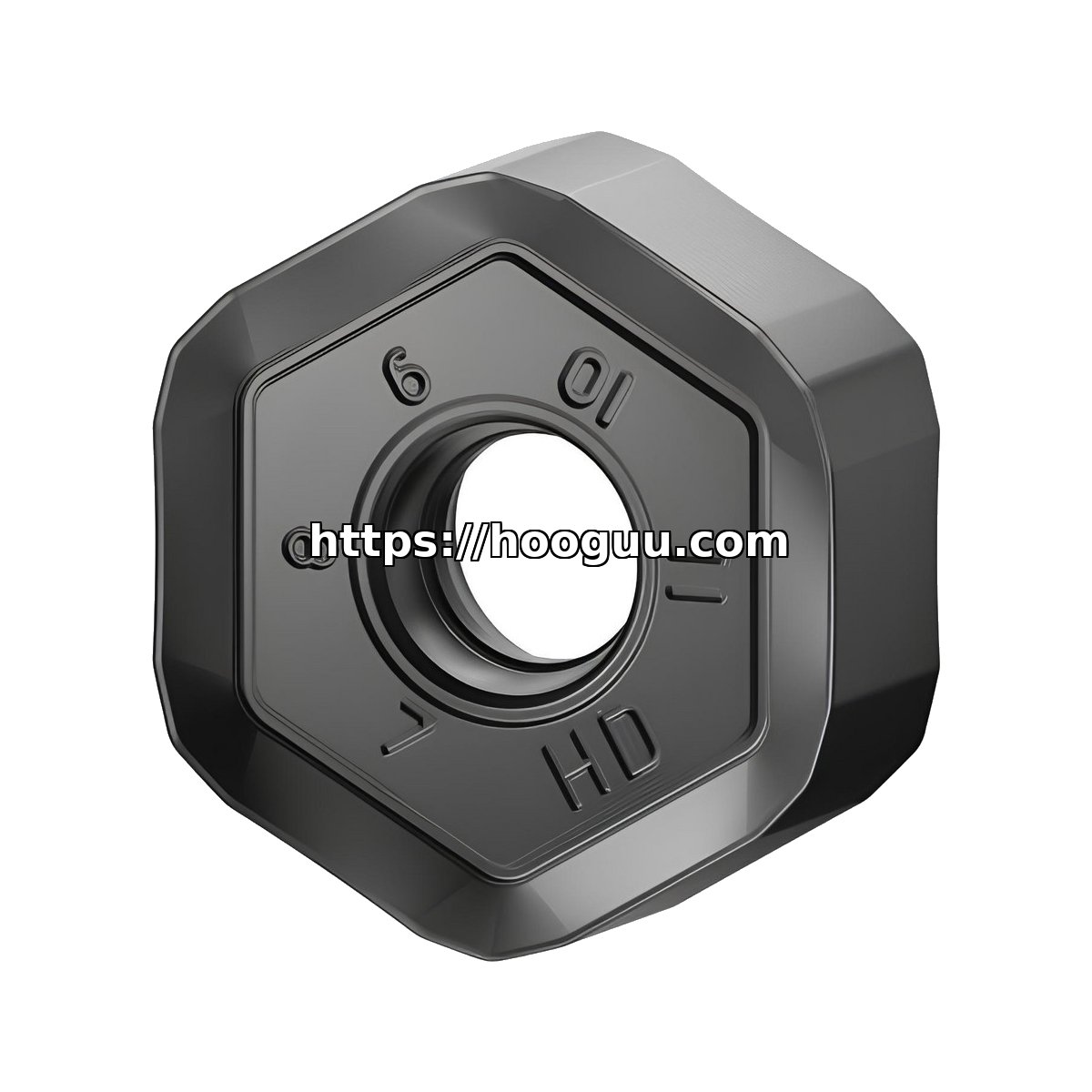Original Kennametal HNPJ53511ANSNHD Carbide Milling Insert - Hexagonal | Cast Iron, Non-ferrous HNPJ090543ANSNHD KCK15