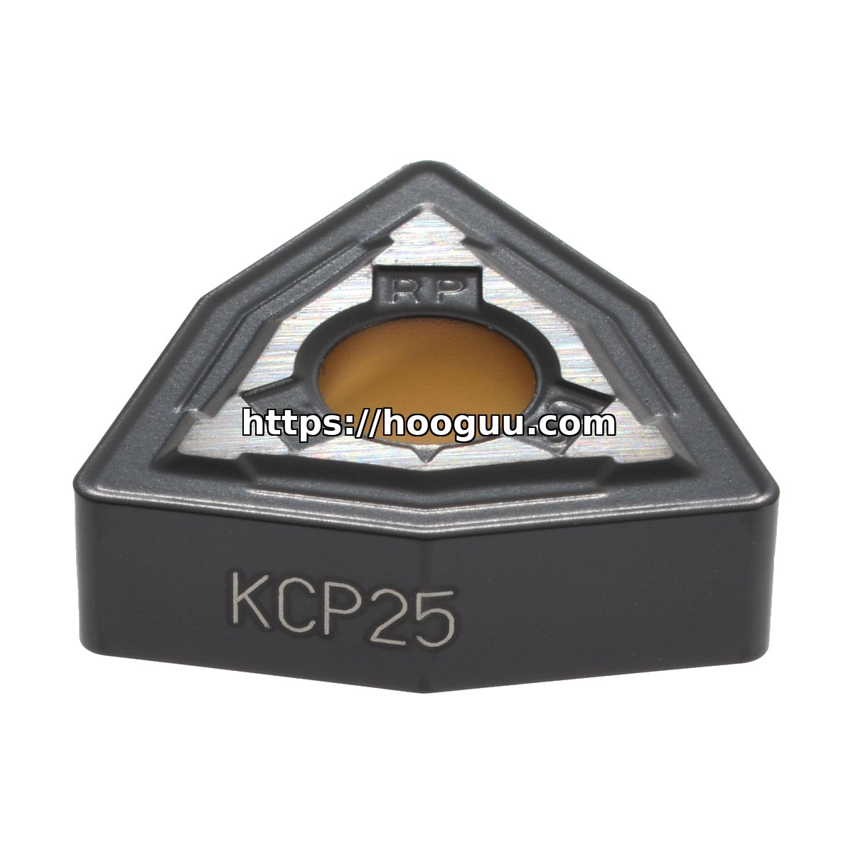 Original Kennametal WNMG432RP Carbide Turning Insert - Trigon 80° | Steel KCP25 WNMG432RP KCP25