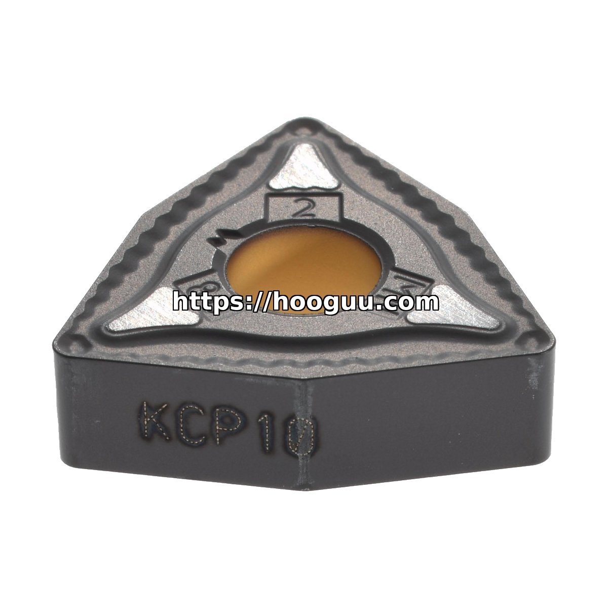 Original Kennametal WNMG432MN Carbide Turning Insert - Trigon 80° | Steel KCP10 WNMG432MN KCP10