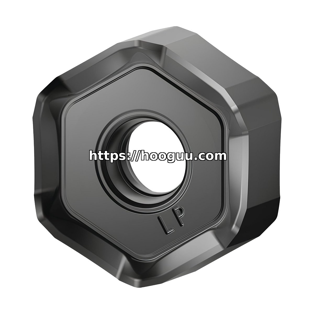 Original Kennametal HNPJ535ANERLP Carbide Milling Insert - Hexagonal | Steel, Stainless Steel HNPJ0905ANERLP KCPM40