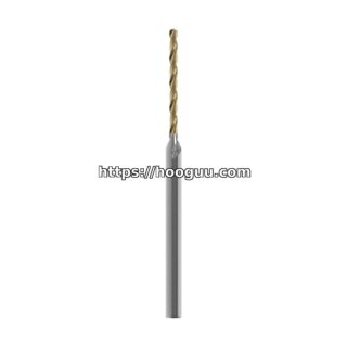 Micro Drill Bit: 2.50 mm Dia, (0.0984"), 139 deg, Solid Carbide 2.50 mm Dia  (0.0984")  139 deg