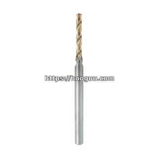 Micro Drill Bit: 2.60 mm Dia, (0.1024"), 139 deg, Solid Carbide 2.60 mm Dia  (0.1024")  139 deg