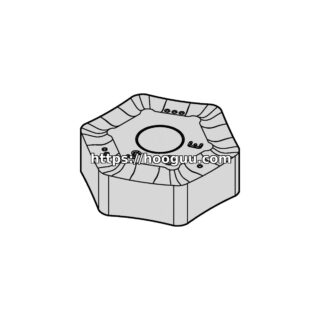 Original Kennametal HNPX5358SNGE Carbide Milling Insert - Hexagonal HNPX090530SNGE KCK15