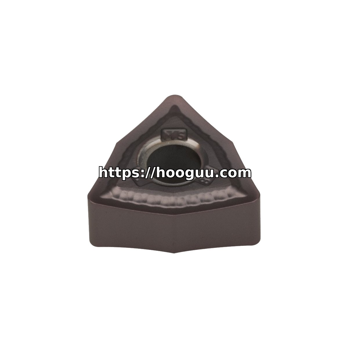 Original Kennametal WNMG432MS KCU25 Carbide Turning Insert - Trigon 80° | Steel