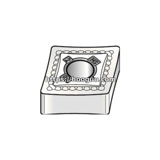 Original Kennametal CNMG543MS Carbide Turning Insert - Diamond 80° | Non-ferrous KCU10 CNMG543MS KCU10