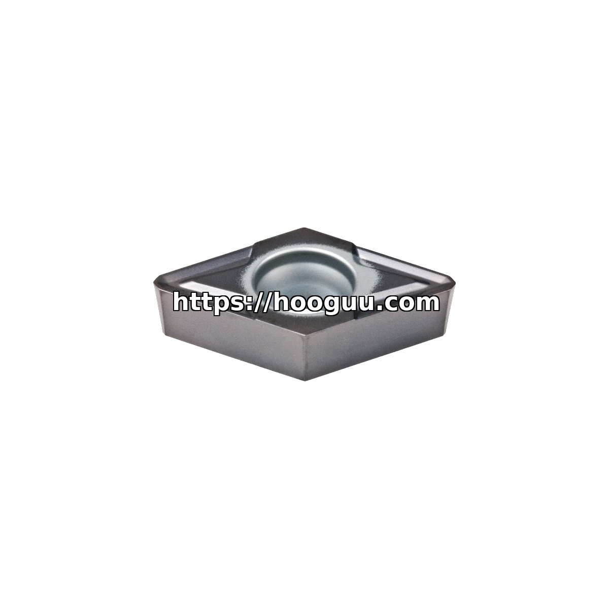 Original Kennametal DCMT3251MW Carbide Turning Insert - Diamond 55° | Non-ferrous KCU10 DCMT3251MW KCU10