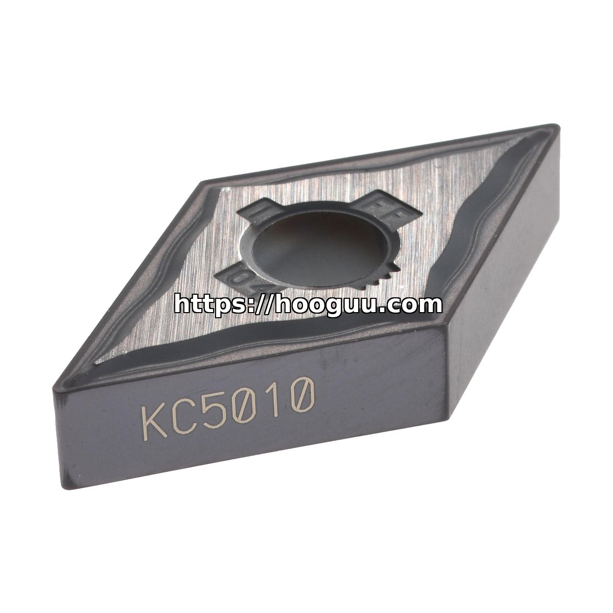Original Kennametal KC5010 KC5010 Carbide Turning Insert - Parallelogram 55° | Steel DNMG431FF DNMG431FF KC5010