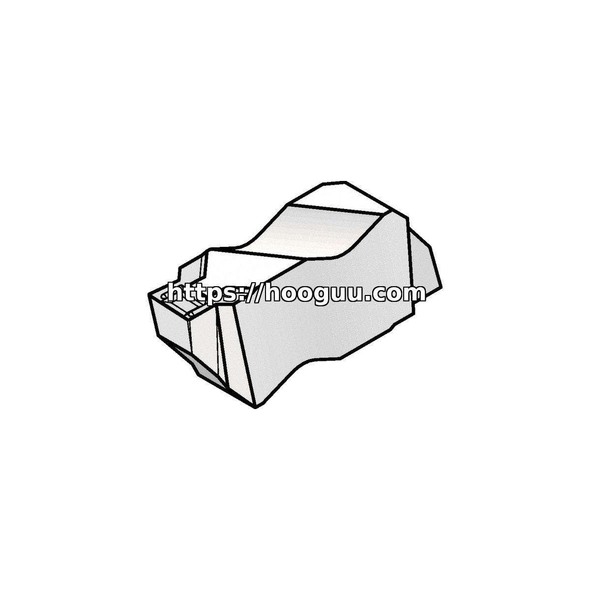 Original Kennametal NGC2C130R055K KCU25 Carbide Grooving/Parting Insert | Steel