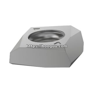 Original Kennametal MDHX1004ZDERGD K110M Carbide Milling Insert - Diamond 86° | Cast Iron, Non-ferrous
