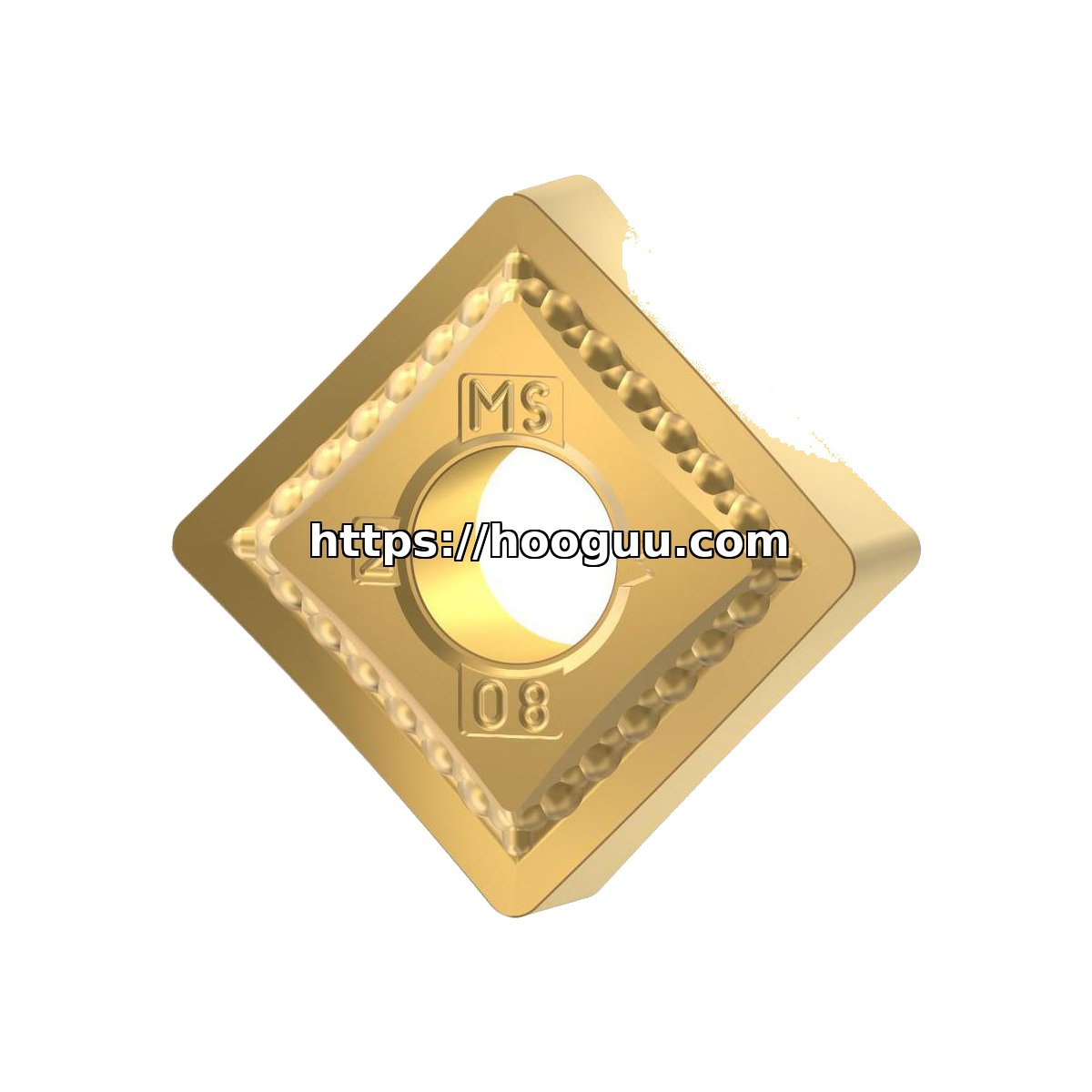 Original Kennametal SNMG432MS KCU25 Carbide Turning Insert - Square | Steel KCU25B SNMG432MS KCU25B