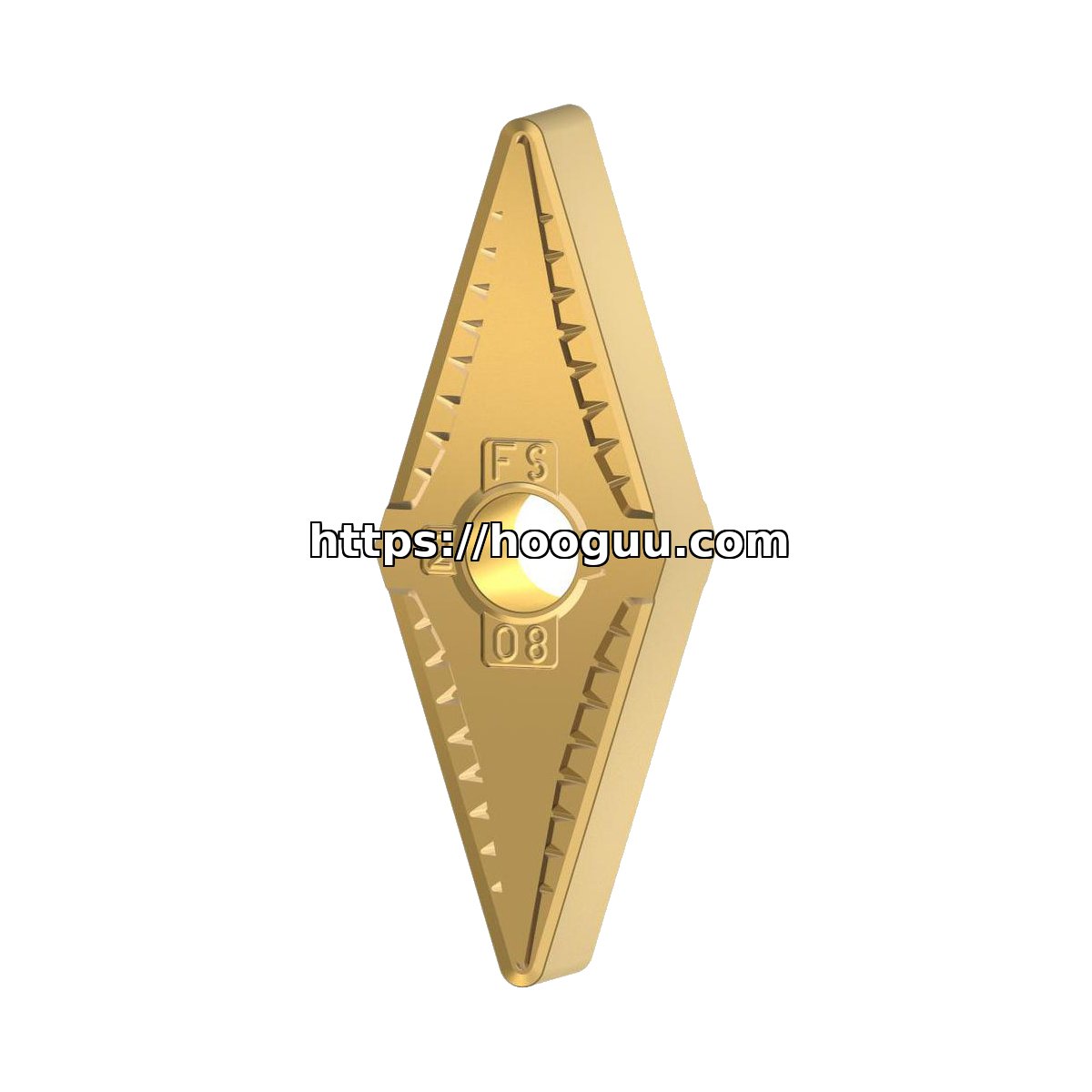 Original Kennametal VNGG3305FS KCU25 Carbide Turning Insert - Diamond 35° | Steel KCU25B VNGG3305FS KCU25B