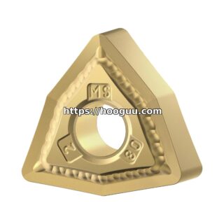 Original Kennametal WNMG432MS KCU25 Carbide Turning Insert - Trigon 80° | Steel KCU25B WNMG432MS KCU25B