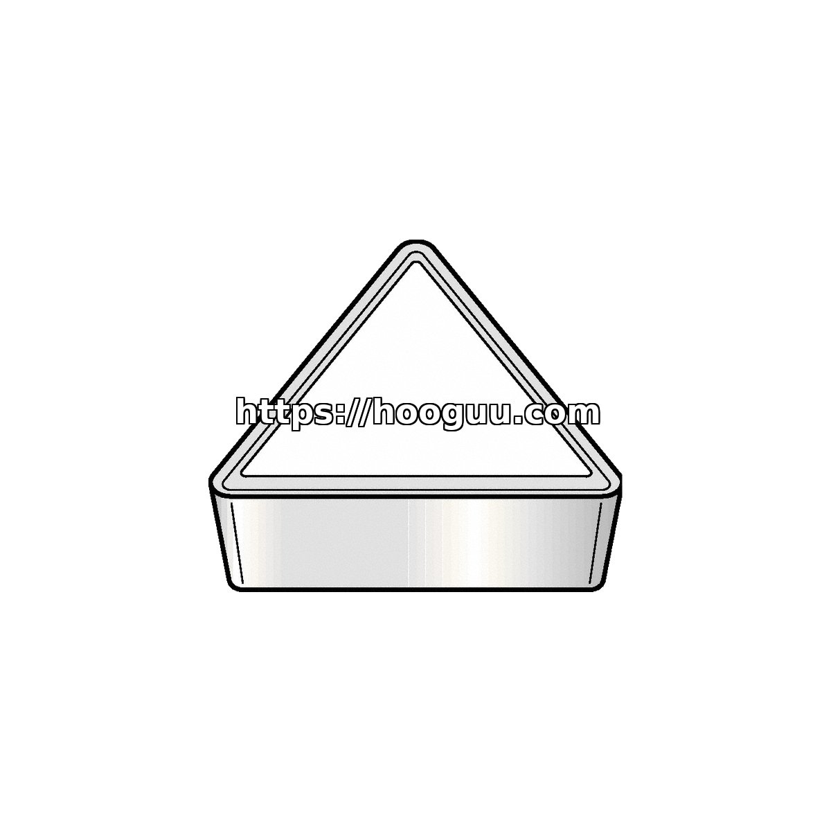 Original Kennametal TPGF321 Carbide Turning Insert - Triangle | Non-ferrous KCU10 TPGF321 KCU10