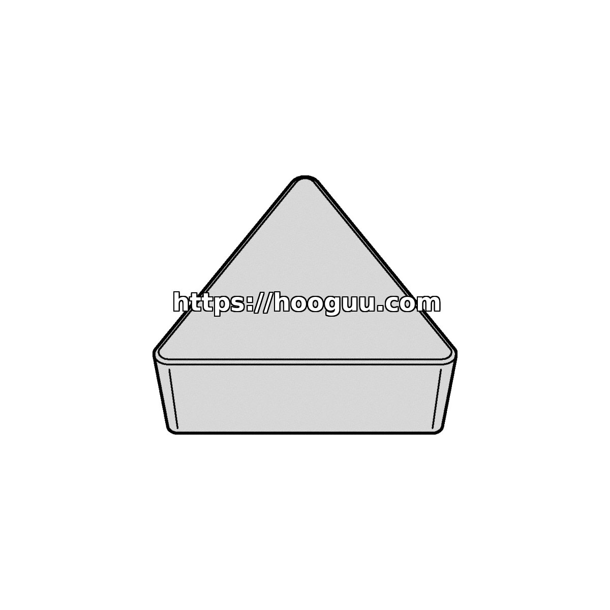 Original Kennametal TPU432 Carbide Turning Insert - Triangle | Cast Iron KCK15B TPU432 KCK15B
