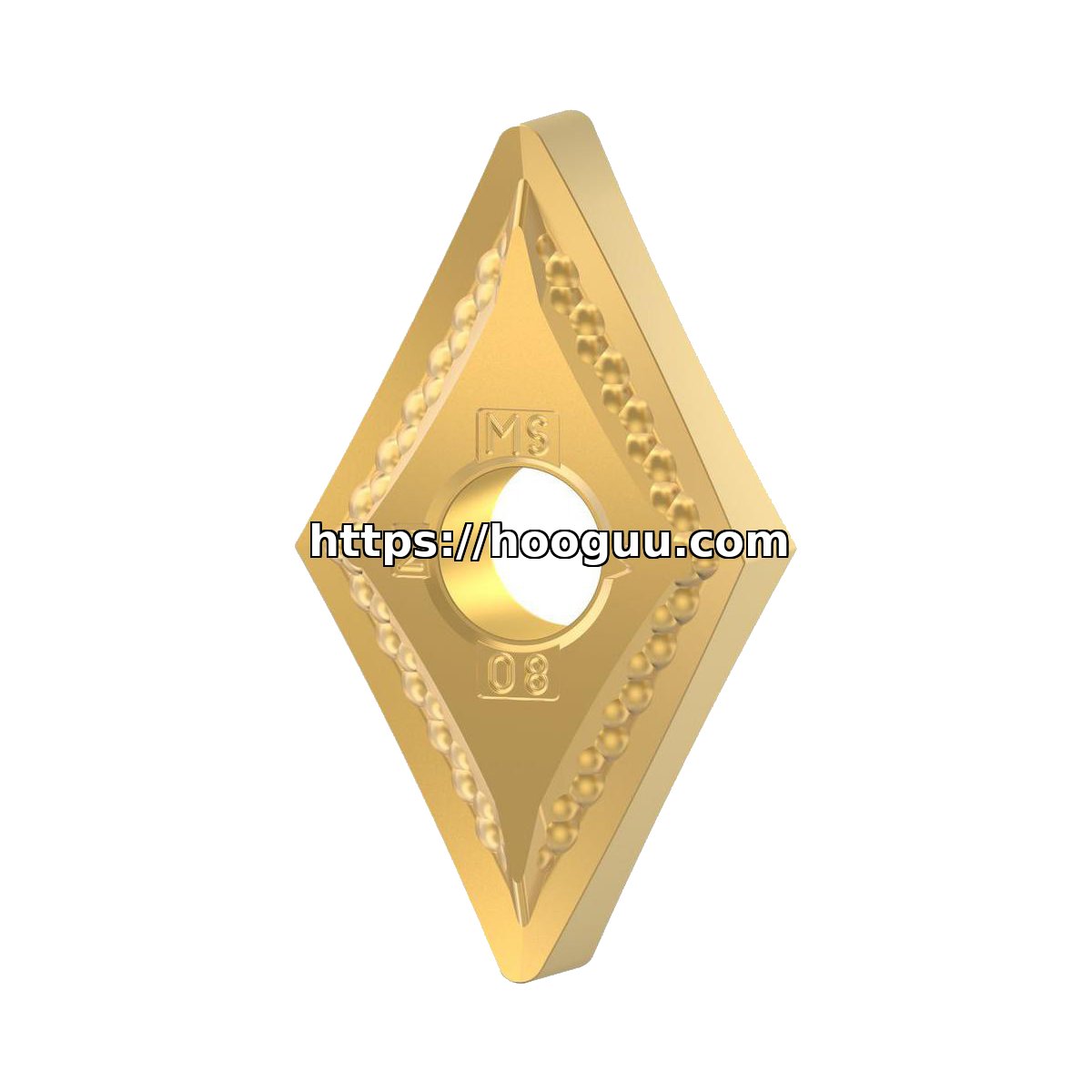Original Kennametal DNMG4305MS KCU25 Carbide Turning Insert - Diamond 55° | Steel KCU25B DNMG4305MS KCU25B