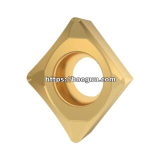 Original Kennametal CPGT32505HP KCU25 Carbide Turning Insert - Diamond 80° | Steel KCU25B CPGT32505HP KCU25B