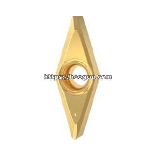 Original Kennametal VBGT332HP KCU25 Carbide Turning Insert - Diamond 35° | Non-ferrous KCU25B VBGT332HP KCU25B