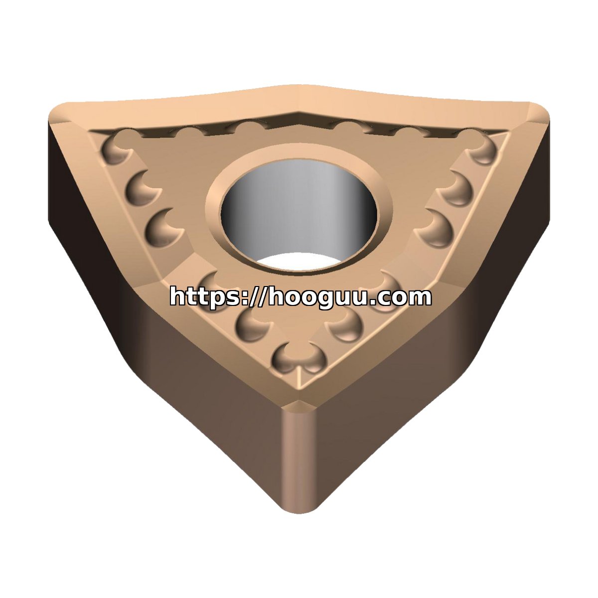 Original Sumitomo WNMG432EUP AC6135M Carbide Turning Insert - Trigon 80°