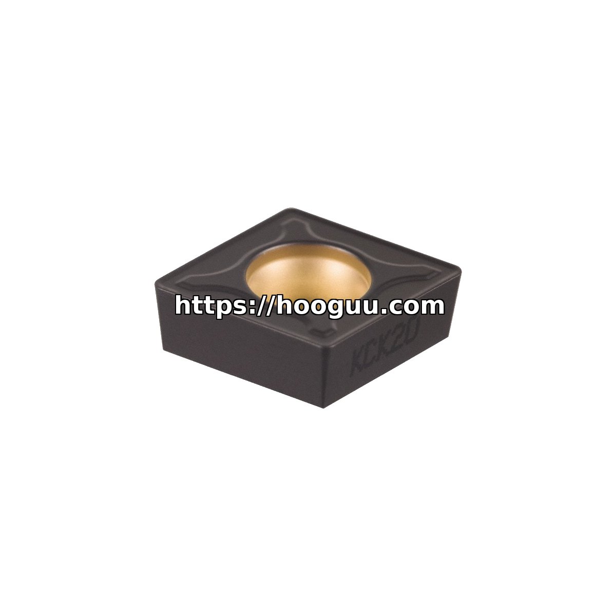 Original Kennametal CCMT3252MF Carbide Turning Insert - Diamond 80° KCK20 CCMT3252MF KCK20