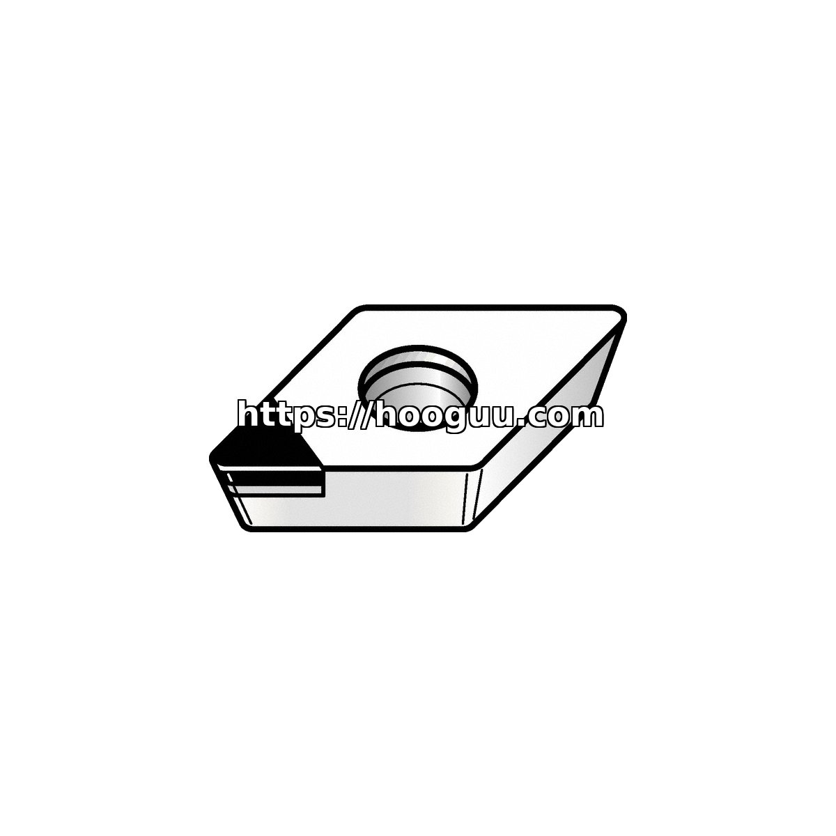 Original Kennametal KD1425 Carbide Turning Insert - Parallelogram 55° | Cast Iron DPGW21505FST DPGW21505FST KD1425
