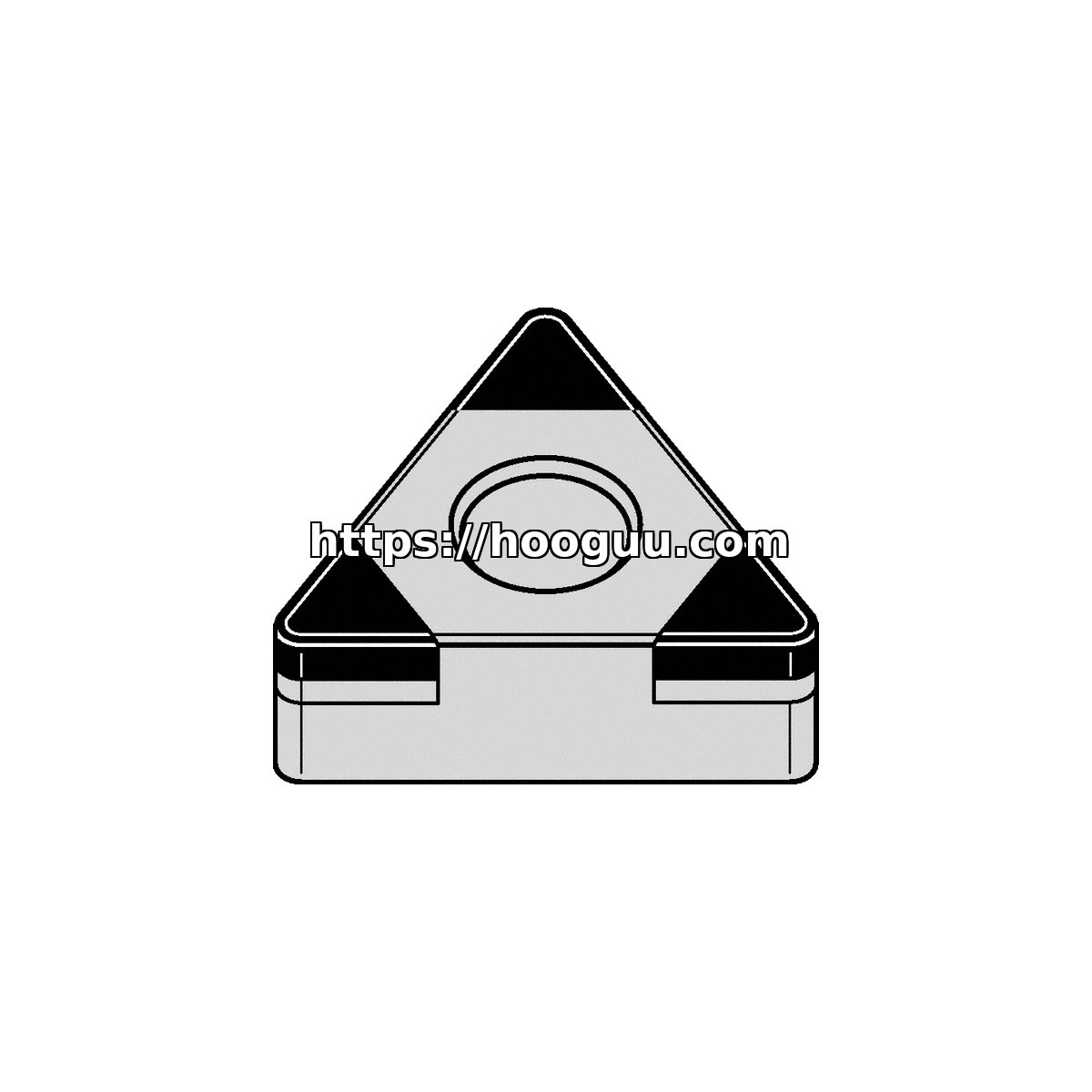 Original Kennametal KB1345 Carbide Turning Insert - Parallelogram 55° | Cast Iron TNGA332S0420MT TNGA332S0420MT KB1345
