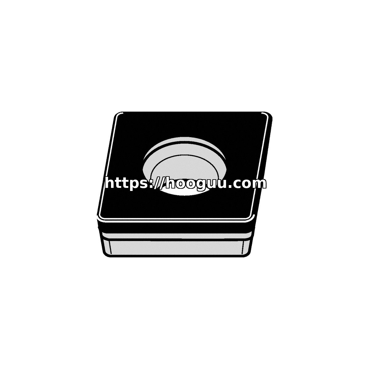 Original Kennametal KB1345 Carbide Turning Insert - Parallelogram 55° | Cast Iron, Non-ferrous CCGW3252EC CCGW3252EC KB1345
