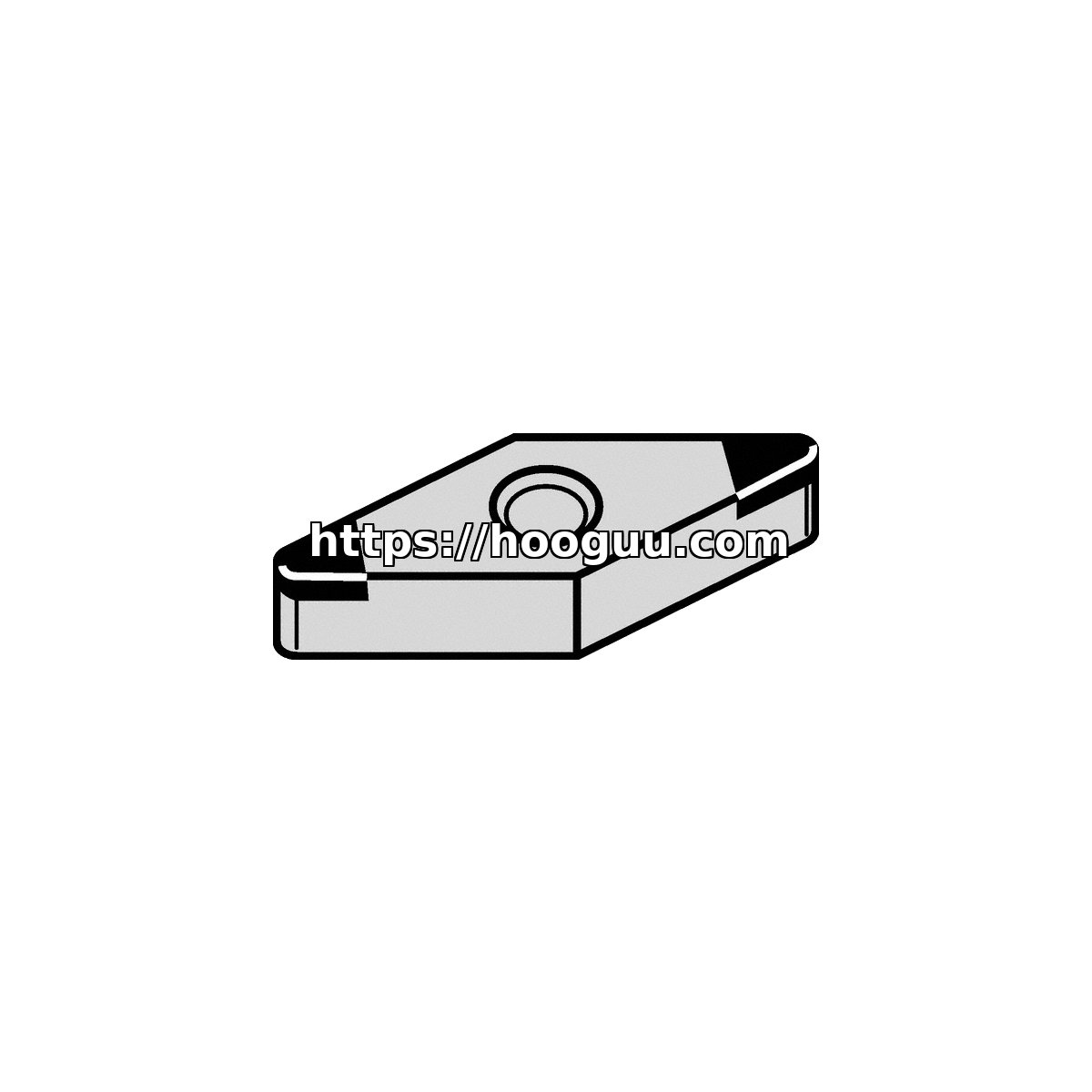 Original Kennametal VNGA331S0525MT Carbide Turning Insert - Diamond 35° | Steel, Cast Iron KBH20 VNGA331S0525MT KBH20
