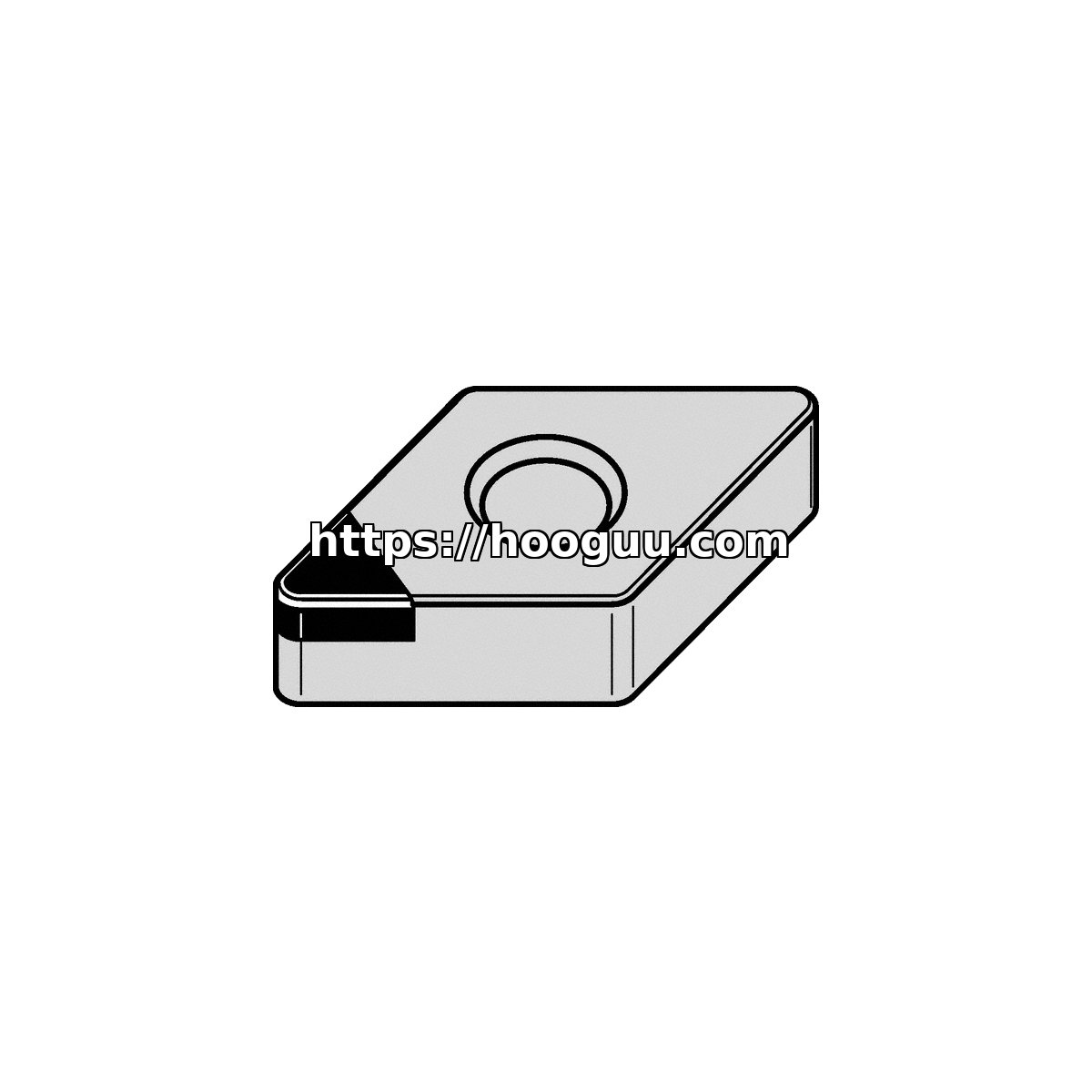 Original Kennametal KD1425 Carbide Turning Insert - Parallelogram 55° | Cast Iron DNGA432FST DNGA432FST KD1425