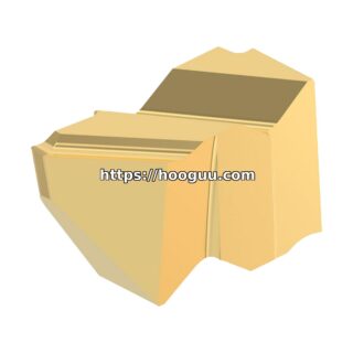 Original Kennametal NP2002RK Carbide Grooving/Parting Insert | Non-ferrous KCU10B NP2002RK KCU10B