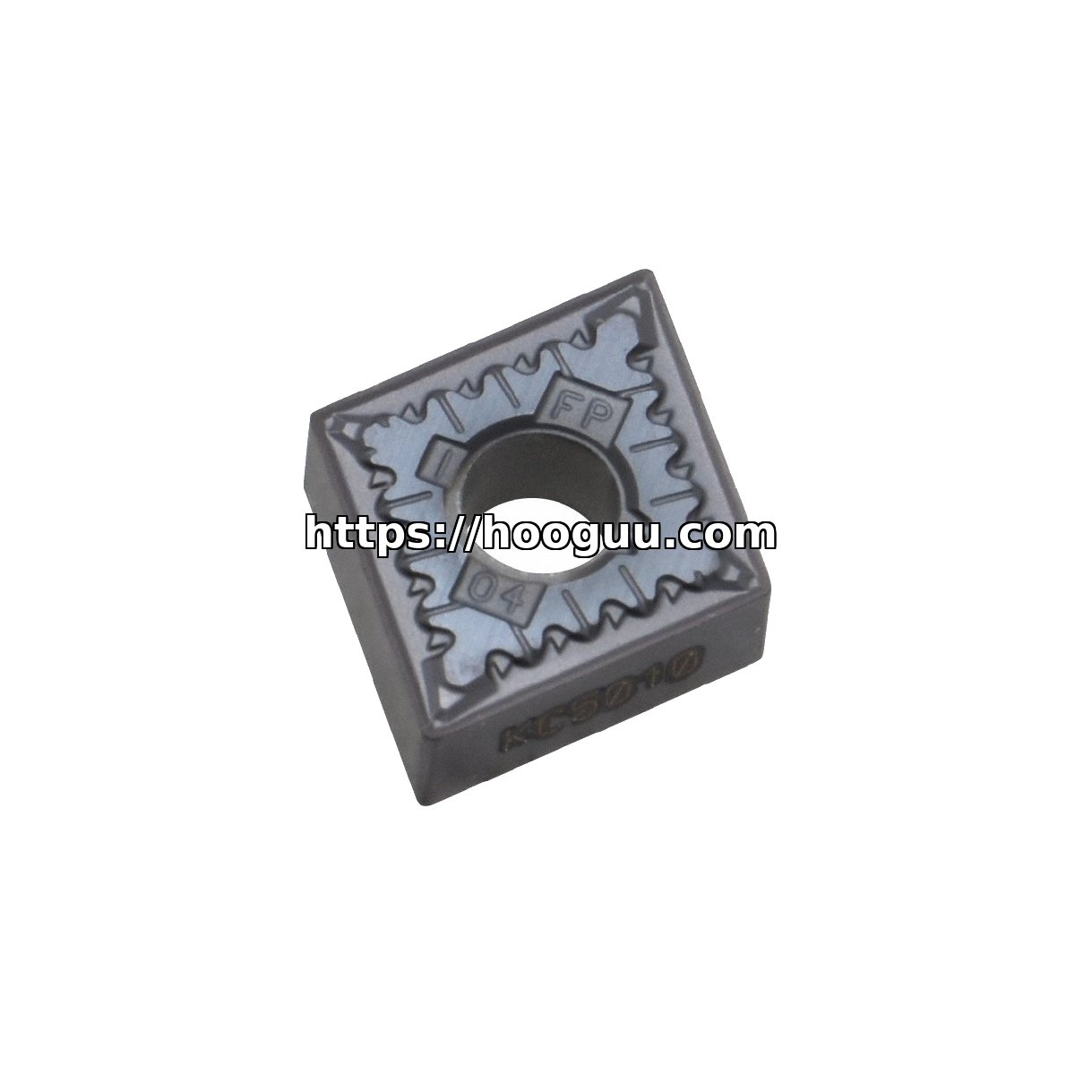 Original Kennametal KC5010 KC5010 Carbide Turning Insert - Parallelogram 55° | Steel CNMG431FP CNMG431FP KC5010