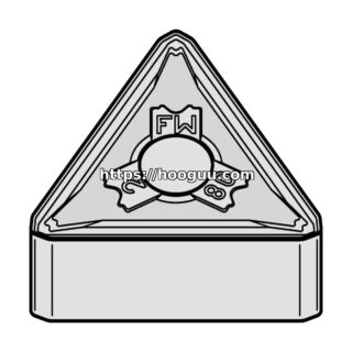 Original Kennametal TNMG331FW Carbide Turning Insert - Triangle | Cast Iron KCU10B TNMG331FW KCU10B