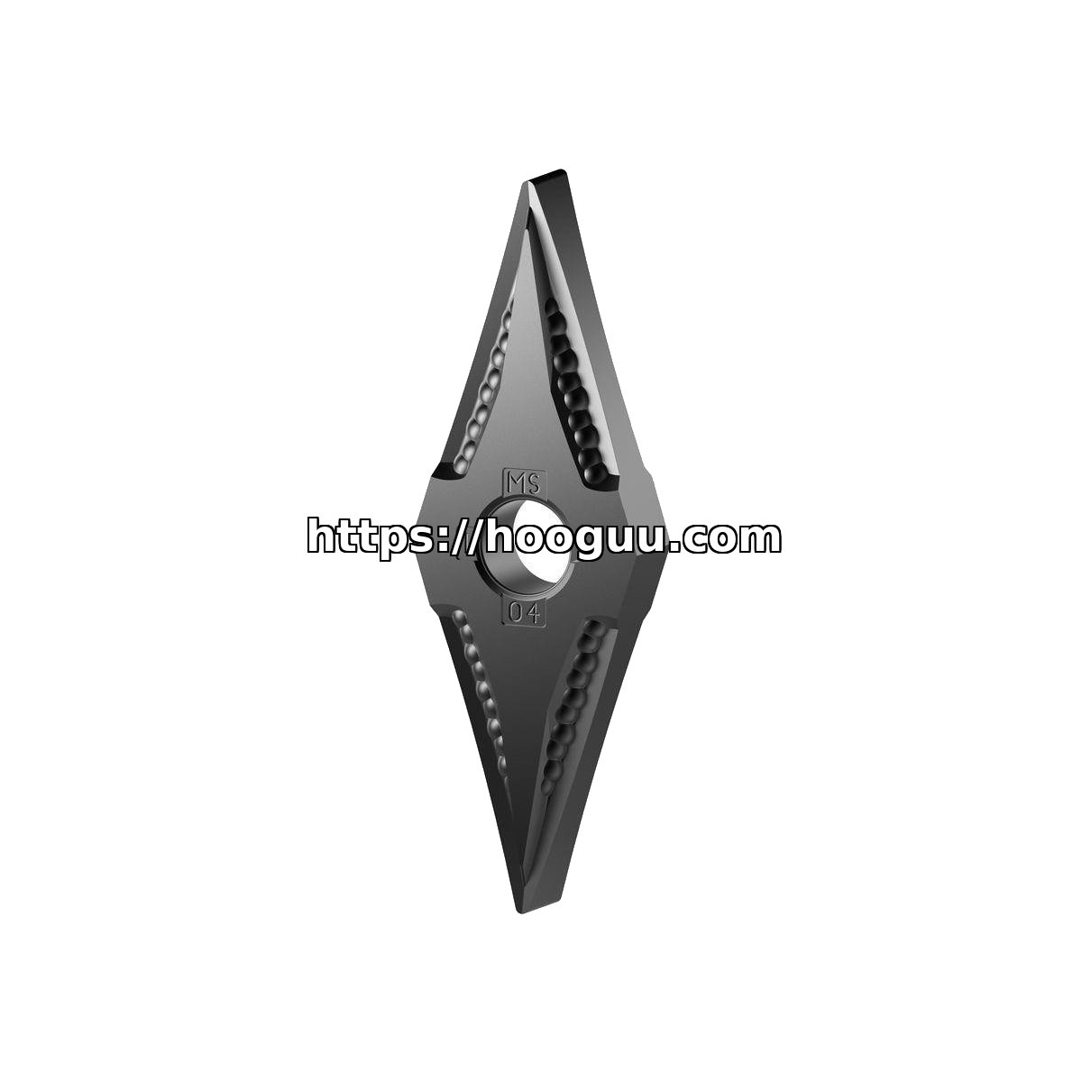 Original Kennametal VNMG3302MS Carbide Turning Insert - Diamond 35° | Steel & More KCU10B VNMG3302MS KCU10B