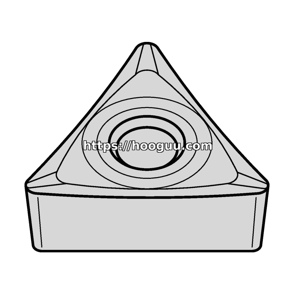 Original Kennametal TCGT3251HP Carbide Turning Insert - Triangle KCU10B TCGT3251HP KCU10B