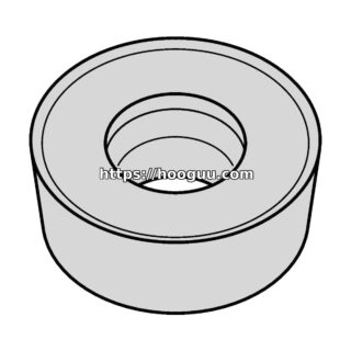Original Kennametal RCGT10T3M0HP Carbide Turning Insert - Round KCU10B RCGT10T3M0HP KCU10B