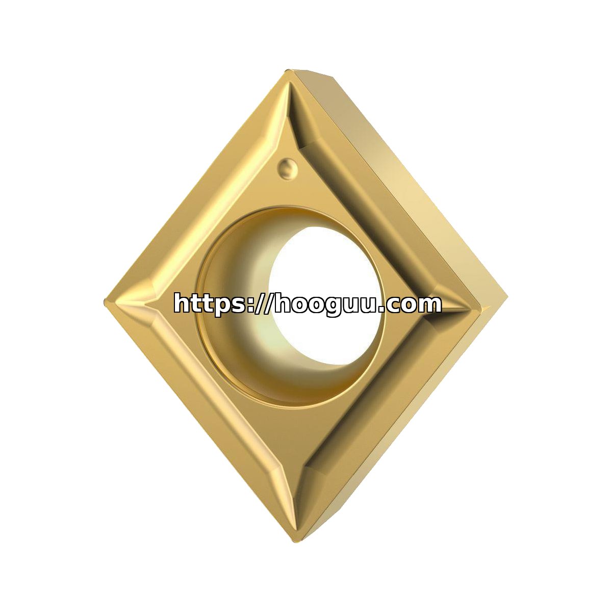 Original Kennametal CCGT2152LF Carbide Turning Insert - Diamond 80° | Non-ferrous KCU10B CCGT2152LF KCU10B