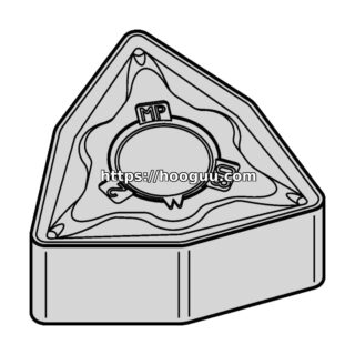 Original Kennametal WNMG332MP Carbide Turning Insert - Trigon 80° KCU10B WNMG332MP KCU10B