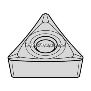 Original Kennametal TPGT3251HP Carbide Turning Insert - Triangle | Non-ferrous KCU10B TPGT3251HP KCU10B